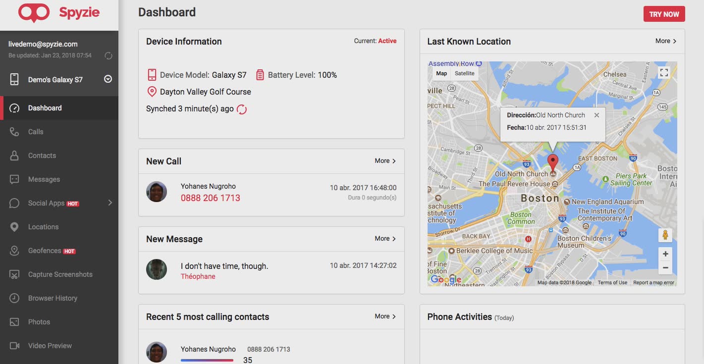 Spyzie. Следить за человеком через аккаунт. Spyzie отзывы. Геолокация Бостон.