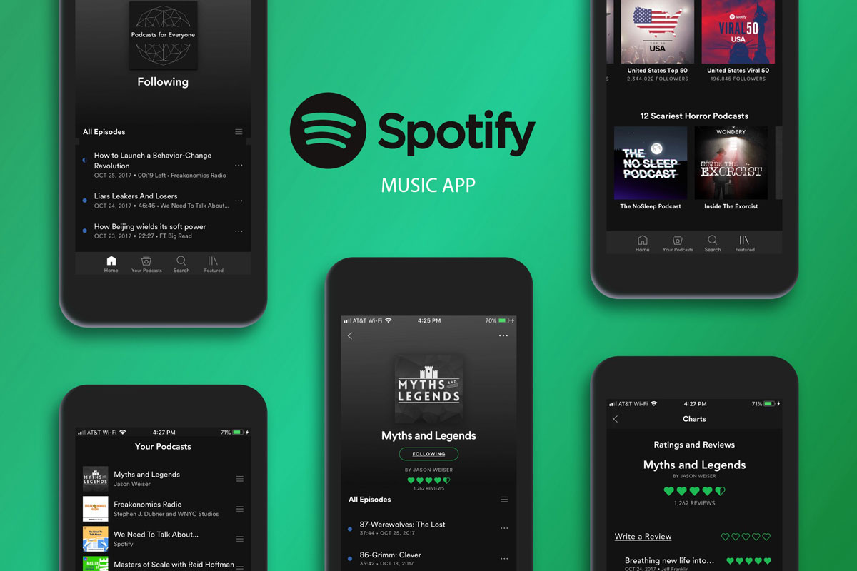 Music Streaming Apps – Spotify 