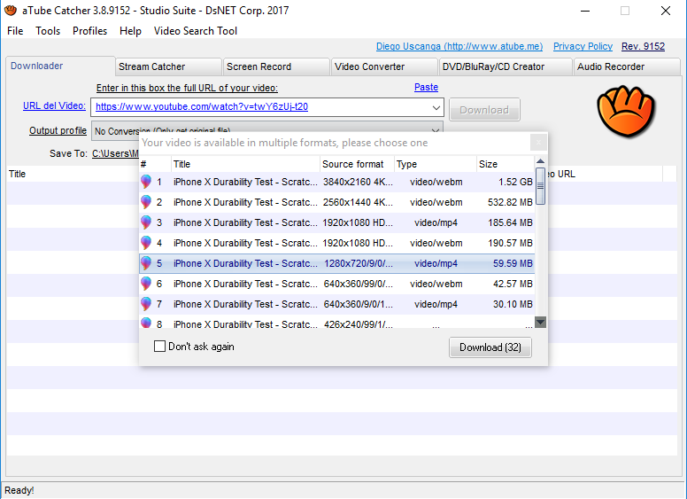 atube catcher vs 4k video downloader