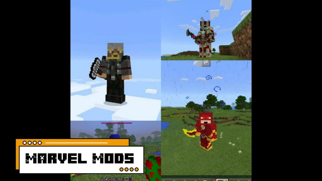 Download Marvel Mods for Minecraft PE