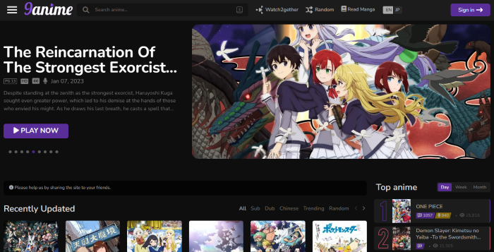 20 9anime Alternatives For Free Anime Online [2023 Updated] – Connection  Cafe