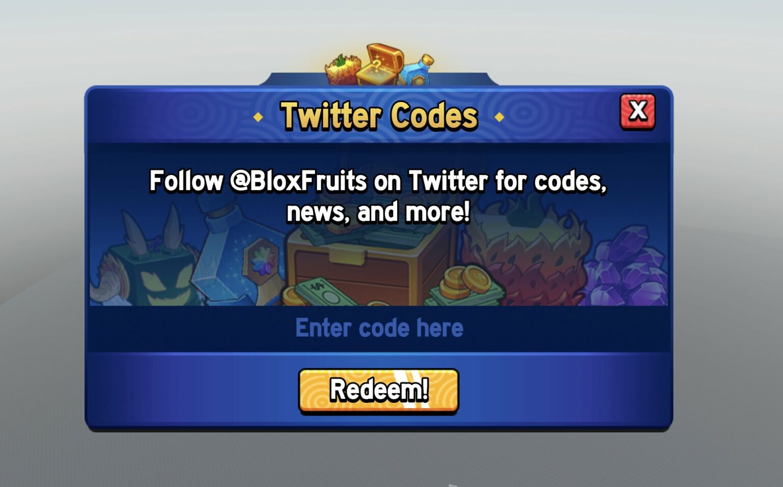 Blox Fruits Twitter Codes