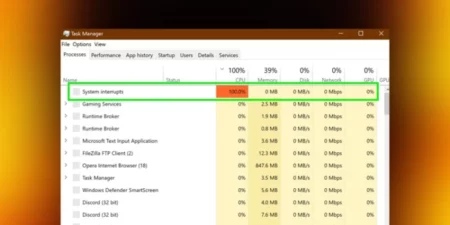 System-Interrupts-100-CPU-Usage