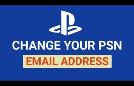 how to change psn email