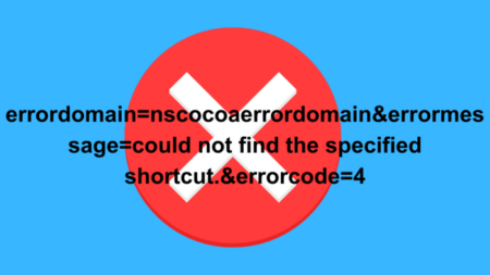 errordomain=nscocoaerrordomain&errormessage=could not find the specified shortcut.&errorcode=4