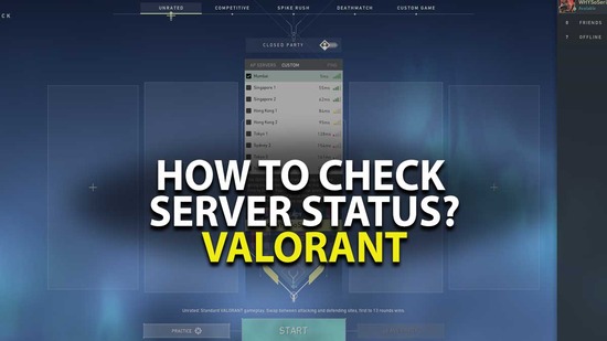 How To Check Valorant Server Status