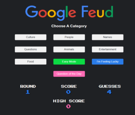 Google Feud Unblocked
