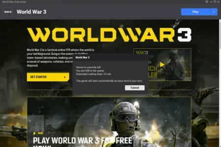 World War 3 Server Status