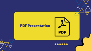 How to Save A PDF Presentation and How Do I Change Another Document to This Format