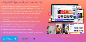 UkeySoft Apple Music Converter – Your Best Tool to Convert Apple Music to MP3 ukeysoft-apple-music-converter