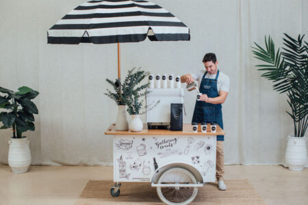 Small Coffee Carts: The Trend in Mobile Cafes Small Coffee Carts