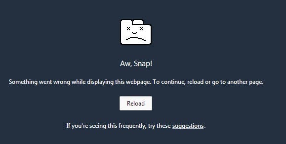How to Resolve the “Aw, Snap!” Error in Chrome
