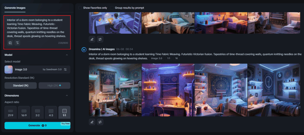 Compose a detailed text prompt