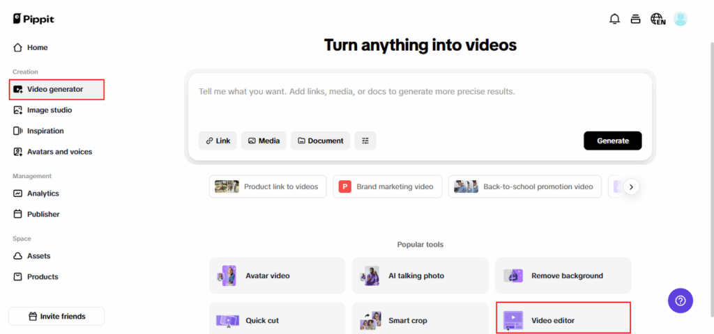 add your text or enter the product link