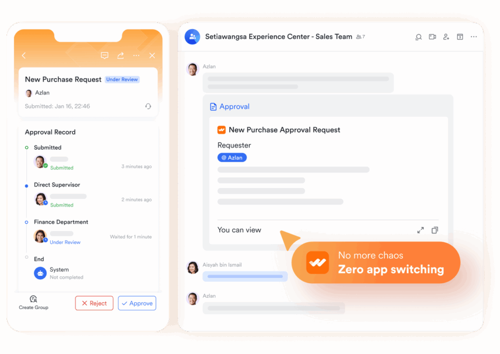 Turning approvals into a fast track with Lark Approval