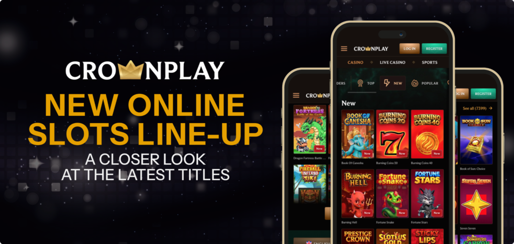 CrownPlay’s New Online Slots Line-Up A Closer Look at the Latest Titles