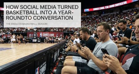 How Social Media Turned Basketball Into a Year-Round Conversation The Finals end in June, the confetti gets swept up, and for a long time that was the signal to move on. Basketball went quiet until October. Open your phone in July now and you’ll find the opposite. Someone is ranking the draft class. Someone else is arguing about a free-agent signing. A rookie’s first pro dunk is being replayed from four angles. The sport doesn’t have an off switch anymore. Social media is the reason, and it has changed how fans connect with each other as much as how they follow the game. The season used to have an off switch Before social platforms, summer was thin. You got a few newspaper pieces about trades, a draft night broadcast, and maybe a pickup game with your friends. Then you waited. Conversation lived where you lived. It happened at the barbershop, at school, at the office. If your friends moved on to baseball or didn’t care that month, the debate simply paused. That pause is gone. Whatever you want to argue about, there’s a thread, a group chat or a comment section already going, at any hour, in any time zone. Now the offseason has its own calendar The strange part is how structured the “quiet” months have become. Each stretch has its own storyline, and fans plan around them: Draft night. Fans react to every pick in real time, including players they only know from college highlights. Free agency. A few days of rumors, reactions and “who’s next” guessing that rivals the playoffs for attention. Summer League. Exhibition basketball that still draws crowds, because it’s the first look at new players. Schedule release and video game ratings. Late-summer rituals where fans check their team’s opening week and fight about player ratings. Media day and training camp. The last stretch before the season, full of workout clips and “best shape of his life” claims. There’s hardly a week where nothing is happening. The calendar fills itself in because fans keep showing up for it. Summer League is the proof Summer League is a good test case. The games are exhibitions. Most stars aren’t playing. Under older rules of fandom, almost nobody would care. Yet the numbers keep climbing. The NBA reported that the 2023 Summer League opening weekend, driven by Victor Wembanyama’s debut, delivered 300 million video views across NBA social and the NBA App. Wembanyama’s debut alone accounted for 72 million of them. The 2026 event went further. Newsweek reported that Las Vegas set new records for in-person attendance (156,000, a 12% jump over the 2018 record) and merchandise sales, and that the championship game averaged 676,000 viewers on ESPN, up 61% from the year before. Part of that is the talent. The top of the 2026 draft class was widely seen as unusually strong, and fans wanted to see it. But social media is what made the interest visible before anyone bought a ticket. Clips of rookies spread first, and the audience followed the clips. What keeps people talking when nothing is happening If there are no games, what are millions of people discussing? A few reliable things: Rumors and speculation. Every trade idea is a conversation starter, even the ones that never happen. Rankings and debates. Top-100 lists, all-time teams and “most underrated” arguments don’t need a game to be played. They only need an opinion. Player-made content. Workout videos, podcasts and behind-the-scenes clips let players talk to fans directly, without waiting for a postgame interview. Nostalgia. Old games and classic highlights resurface constantly. A 20-year-old clip can feel brand new to a fan who wasn’t watching then. Trivia and lists. Evergreen questions fill the gaps. Basketball Loop’s piece on the shortest NBA players ever, led by Muggsy Bogues at 5’3″, is the type of thing people share in the middle of July because it needs no context and starts an argument right away. Notice what these have in common. None of them depend on a live result. They depend on a community that wants to keep talking. Who actually benefits Fans get something real out of this. A group that argues together all year becomes a kind of club. People who live far from any arena, or whose friends don’t follow the sport, can find others who care just as much. Players benefit because they build audiences that don’t depend on a broadcast. Teams benefit because a fan who stayed engaged through July is more likely to buy a ticket or a jersey in October. And smaller publishers get a steady stream of topics. The offseason used to be a content desert. Now it’s one of the best times to publish, because there’s an appetite and less competition from live games. The downsides nobody likes to mention A year-round conversation has costs, and fans feel them even if they don’t say so: Burnout. Following the sport for twelve months is tiring. Some fans arrive at the playoffs already worn out. Rumor fatigue. Most speculation never turns into anything, but it all demands your attention while it’s live. Louder arguments. Hot takes travel faster than careful ones, so the loudest voices set the tone. Less quiet. There used to be a natural time to step away and come back refreshed. That window has shrunk. How to stay connected without burning out You don’t have to follow everything to enjoy the conversation. A few habits help: Choose your moments. Pick two or three offseason events you actually care about, such as the draft and Summer League, and let the rest pass. Find a small group. A group chat with five friends beats a comment section with five thousand strangers. Wait on rumors. If a trade matters, it will still matter after it’s confirmed. Take a real break. A week or two offline in the summer is a good idea, not a failure. Follow people who add something. Accounts that teach you a thing or make you laugh are worth keeping. The ones that only make you angry are not. If you run a community or a content channel The offseason is a chance to build trust, since you aren’t competing with the games themselves. These steps tend to work: Plan around the calendar. Draft, free agency, Summer League and the schedule release all give you a built-in hook. Publish evergreen pieces. Lists and explainers keep earning attention months later, while news posts fade in a day. Ask a question people can answer. Comment sections grow when the first sentence invites an opinion. Reply to people. A community forms when members see that someone is listening. Know when to stay quiet. Not every rumor needs a post. Waiting for confirmation protects your credibility. The conversation is the product For a long time, basketball was something you watched. Now it’s also something you talk about, with people you may never meet, whether or not a game is on. That’s a big change in what it means to be a fan. The game still matters most. But a lot of the connection that fans feel happens in the weeks between games, in threads and chats and quick replies at 11 p.m. in July. Social media didn’t invent that love of arguing about basketball. It just gave it somewhere to live all year. Give me a realistic image and do not use too much wording as text in the image, add title on the image