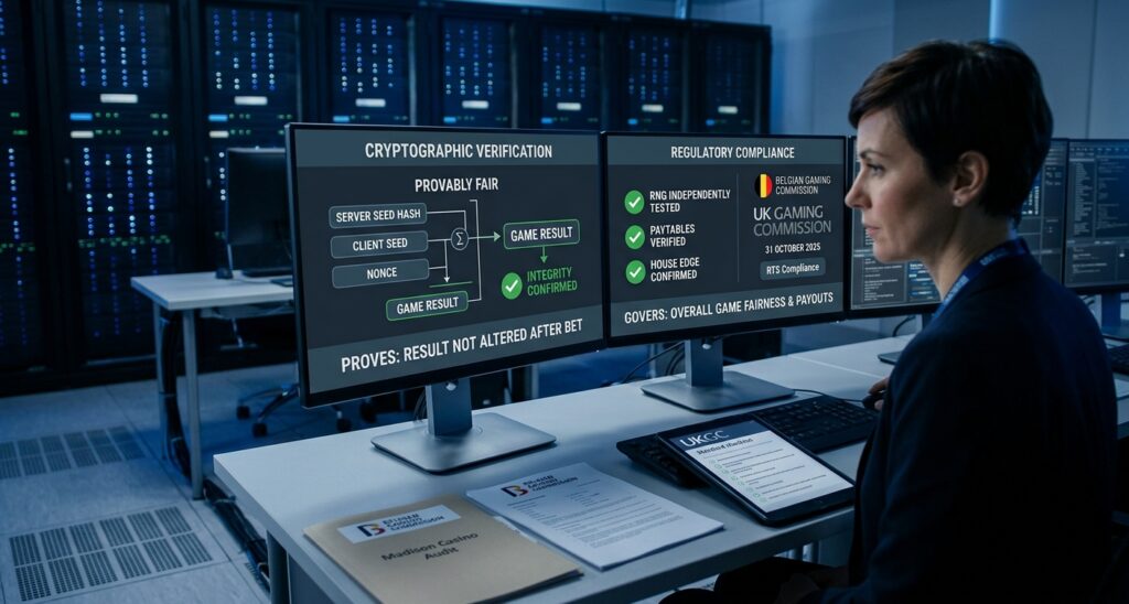 Provably Fair, Explained: What The Cryptography Actually Proves? Provably Fair, Explained: What The Cryptography Actually Proves